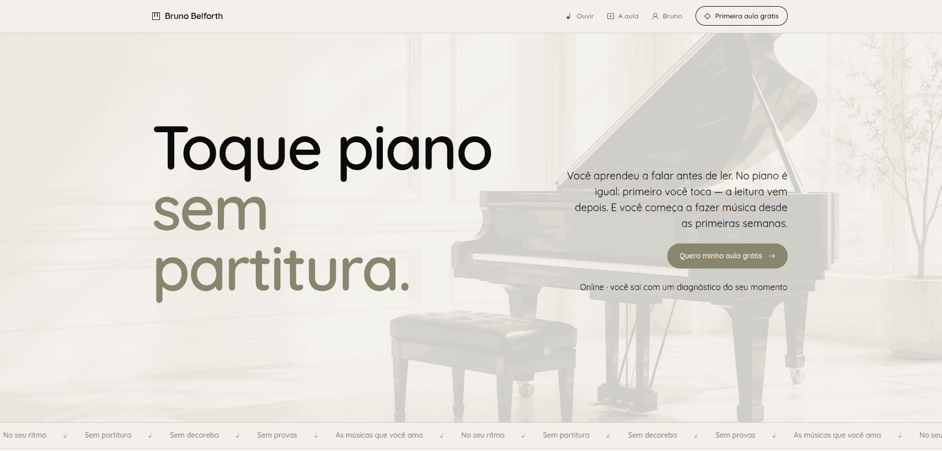 Bruno Belforth — captura de tela